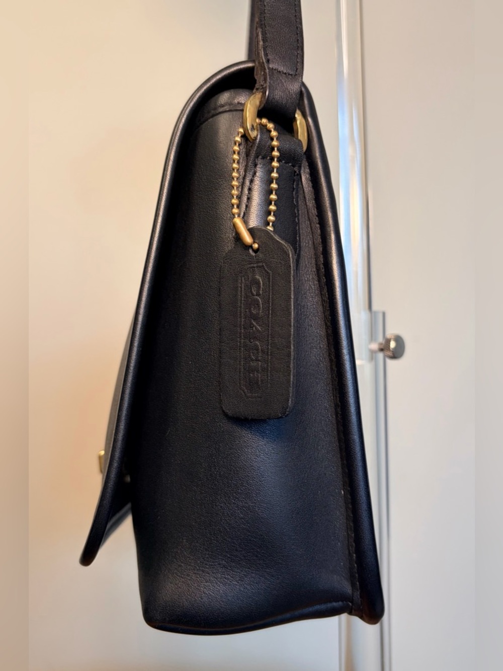 Vintage COACH Patrol Companion Bag Black Crossbody Costa Rica 9076 EUC - Picture 11 of 17